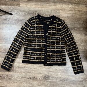 Talbots Cardigan Sweater Sz:Sp Button Down Wool Blend New Career Old Money Party